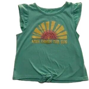 Kids Green Graphic Tee